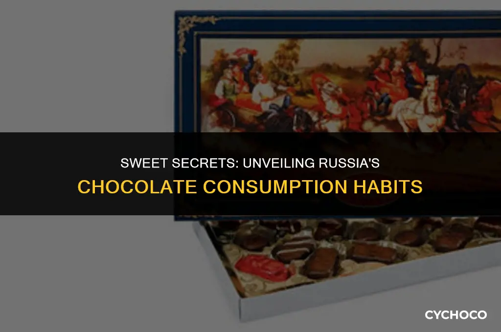 do russians eat chocolate