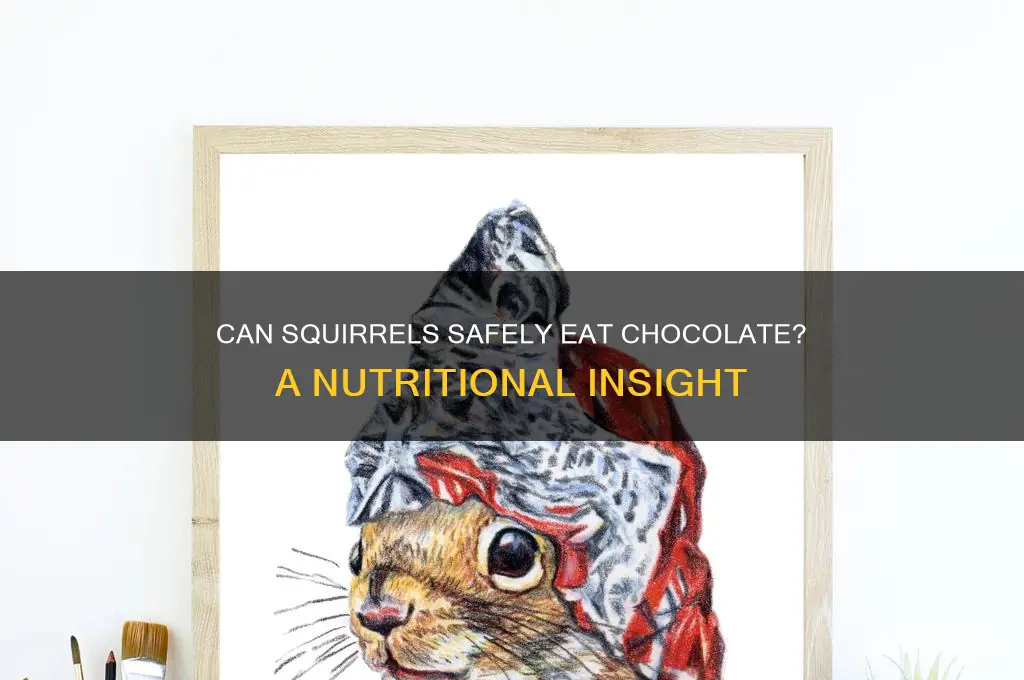 do squirrels eat chocolate