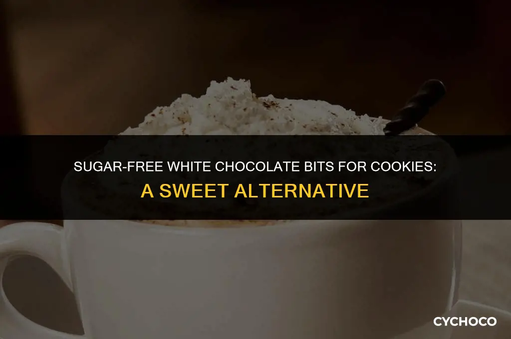 do they package sugar free white chocolate bits for cookies