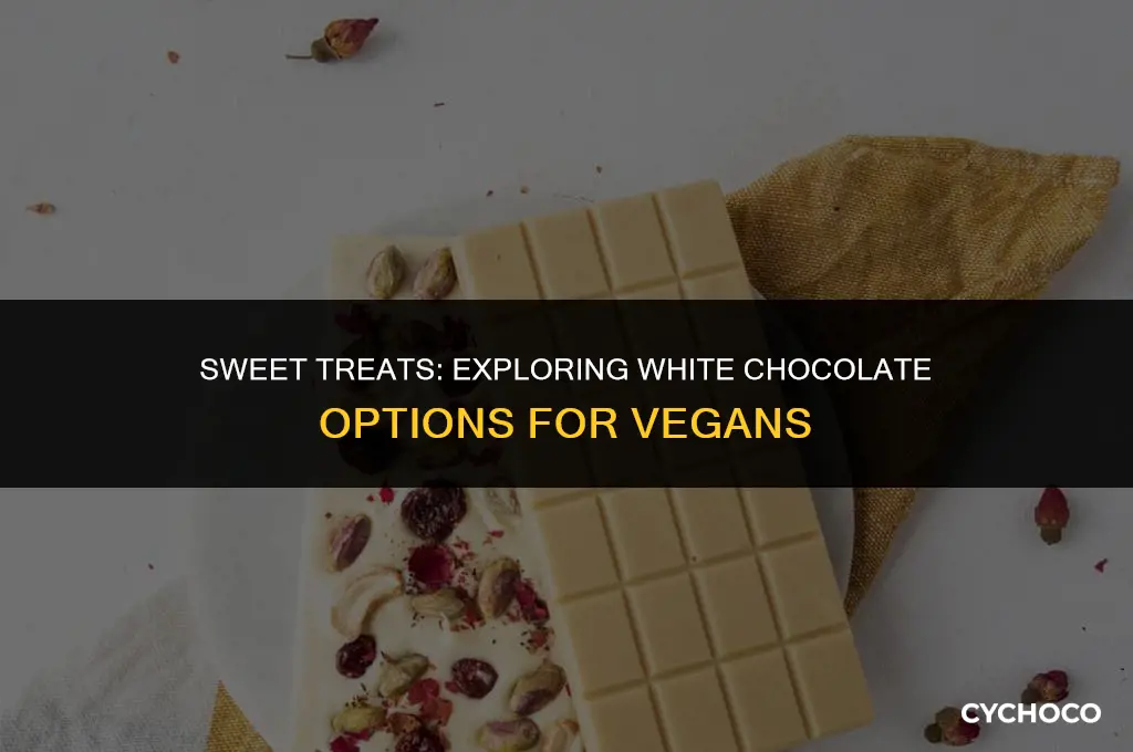 do vegans eat white chocolate