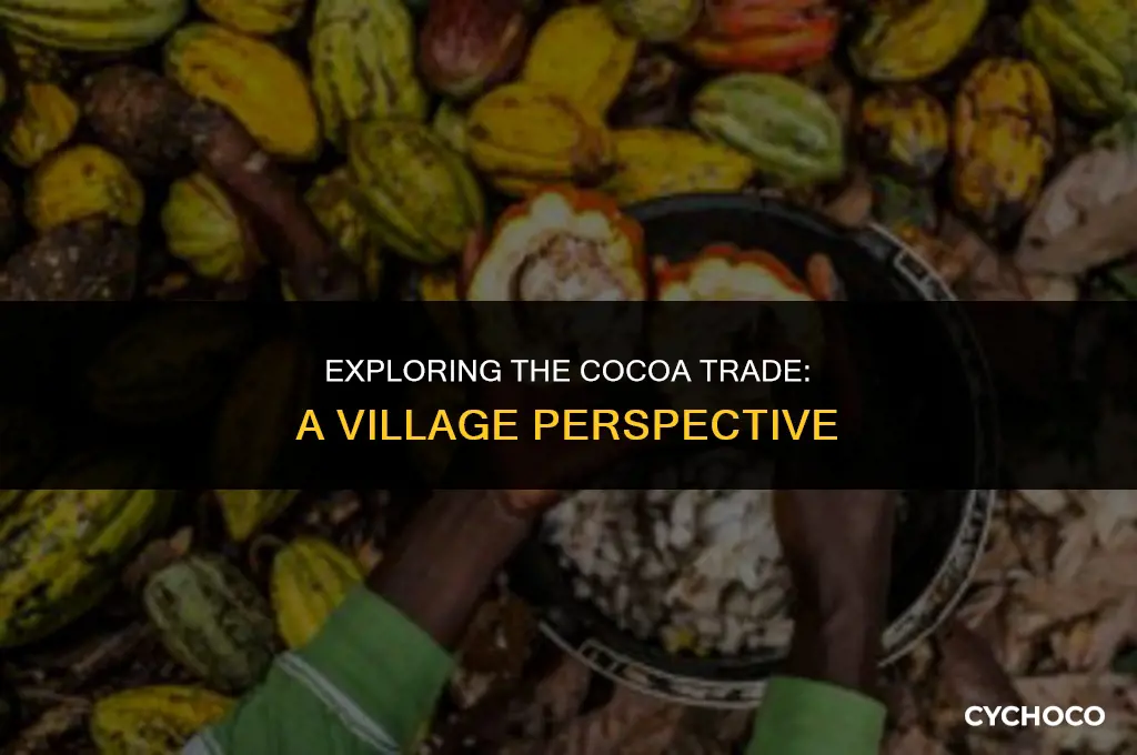 do villagers trade cocoa beans