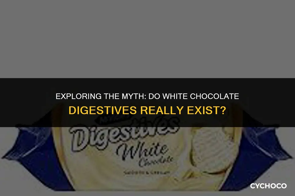 do white chocolate digestives exist