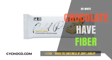 Unveiling the Truth: Does White Chocolate Contain Fiber?