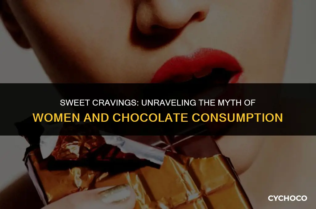 do women eat more chocolate