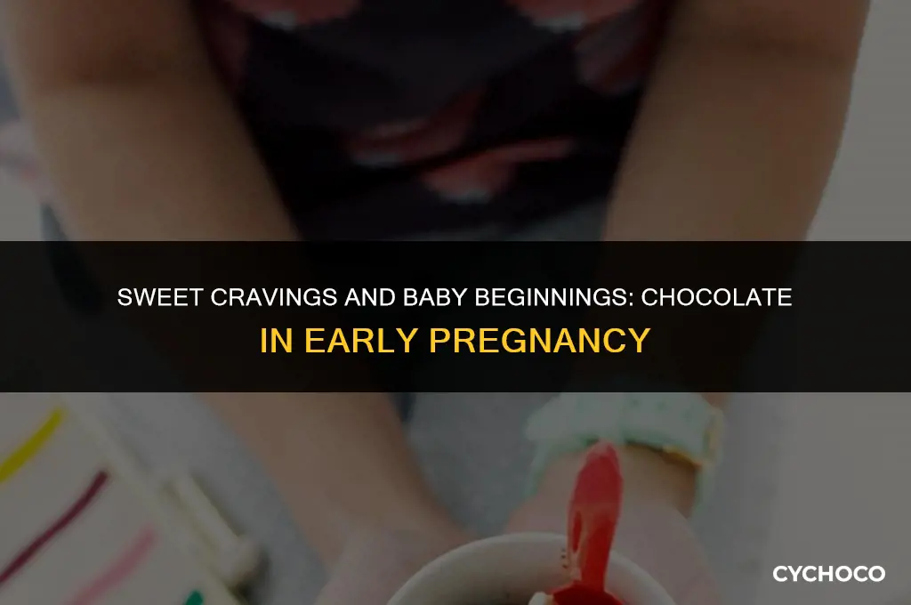do you eat chocolate in early pregnancy
