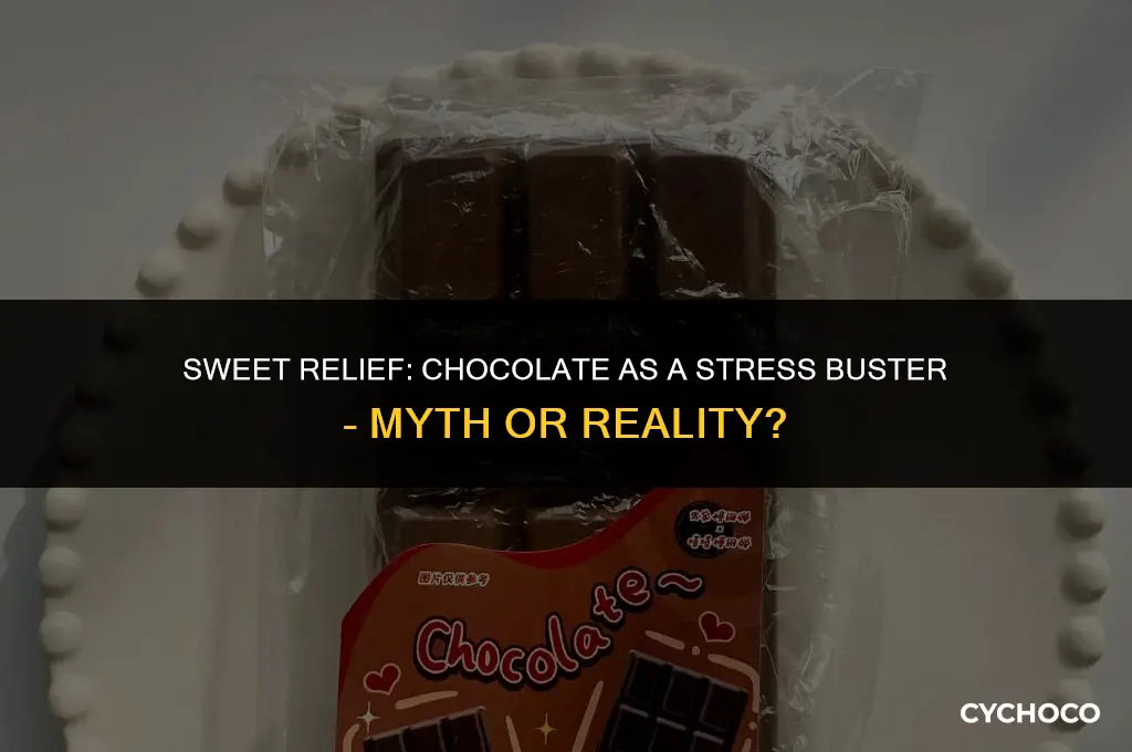 do you eat chocolate when stressed