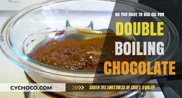 Double Boiling Chocolate: Oil-Free Alternatives for Smooth Results
