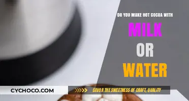 The Great Debate: Milk vs. Water in Hot Cocoa Preparation