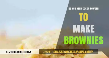 Unveiling the Secret: Brownies Without Cocoa Powder - A Delicious Myth?