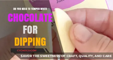 The Art of Tempering White Chocolate for Perfect Dipping