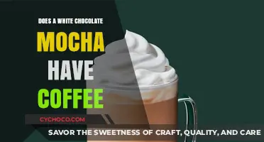 Exploring the Richness: White Chocolate Mocha's Coffee Conundrum