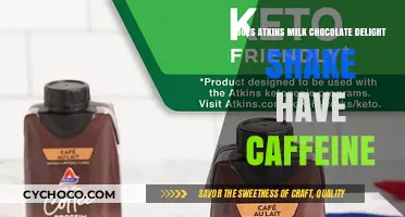 Does Atkins Milk Chocolate Delight Shake Contain Caffeine?