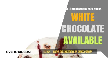 Indulge in Winter Bliss: White Chocolate at Baskin Robbins?