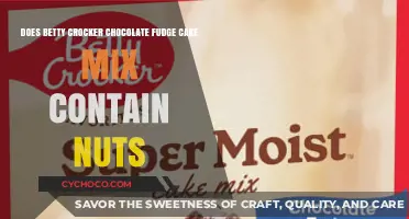 Nut Allergies and Betty Crocker: Chocolate Fudge Cake Mix Ingredients Explained