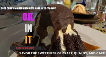 Unveiling the Secret Ingredient: Coconut Oil in Chili's Molten Chocolate Cake?