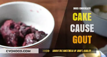 Indulgence in Chocolate Cake: A Recipe for Gout?