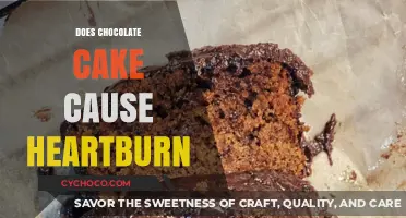 Indulgence or Agony: The Surprising Truth About Chocolate Cake and Heartburn