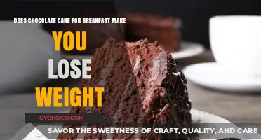 Indulge in Chocolate Cake for Breakfast: A Surprising Weight Loss Hack?