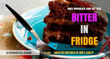 Chill and Sweet: How Refrigeration Affects Chocolate Cake's Bitterness