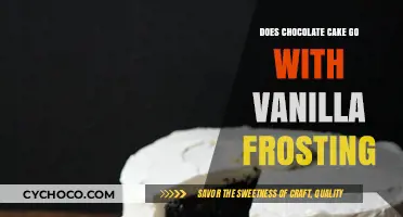 The Perfect Pairing: Chocolate Cake Meets Vanilla Frosting