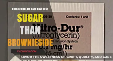 Decoding Dessert: The Sugar Showdown Between Chocolate Cake and Brownies