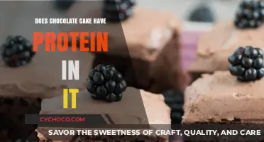 Unveiling the Nutritional Secrets: Protein in Chocolate Cake?