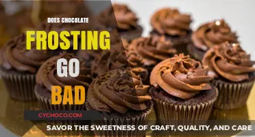 The Shelf Life of Chocolate Frosting: Does It Go Bad?