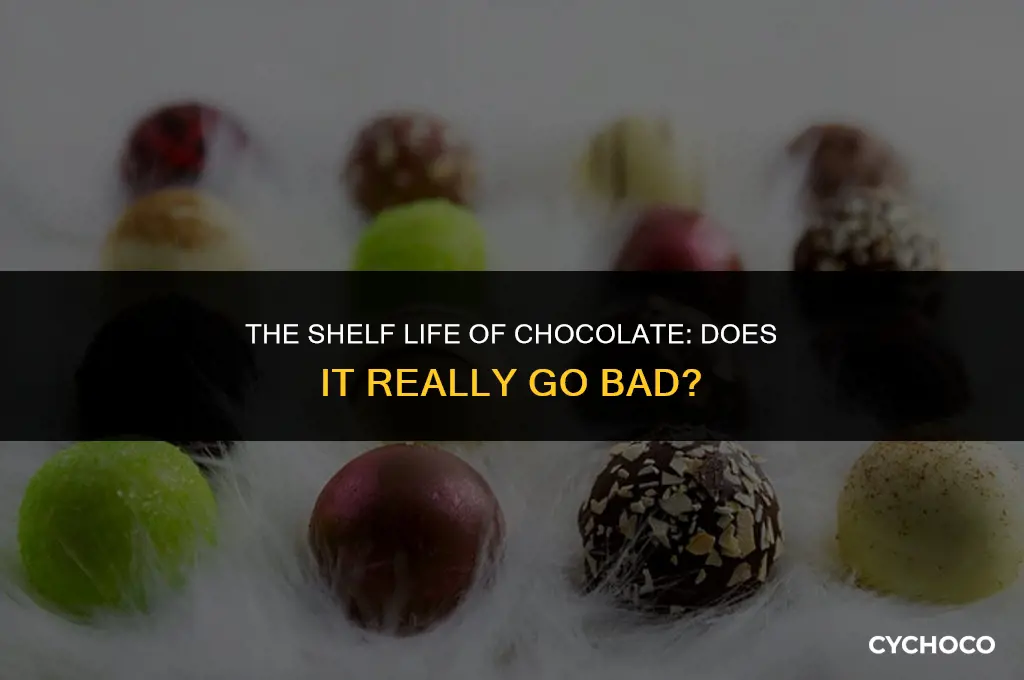does chocolate get too old to eat