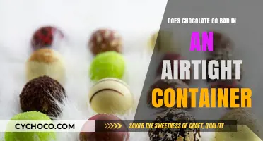 The Shelf Life of Chocolate: Airtight Containers and Freshness