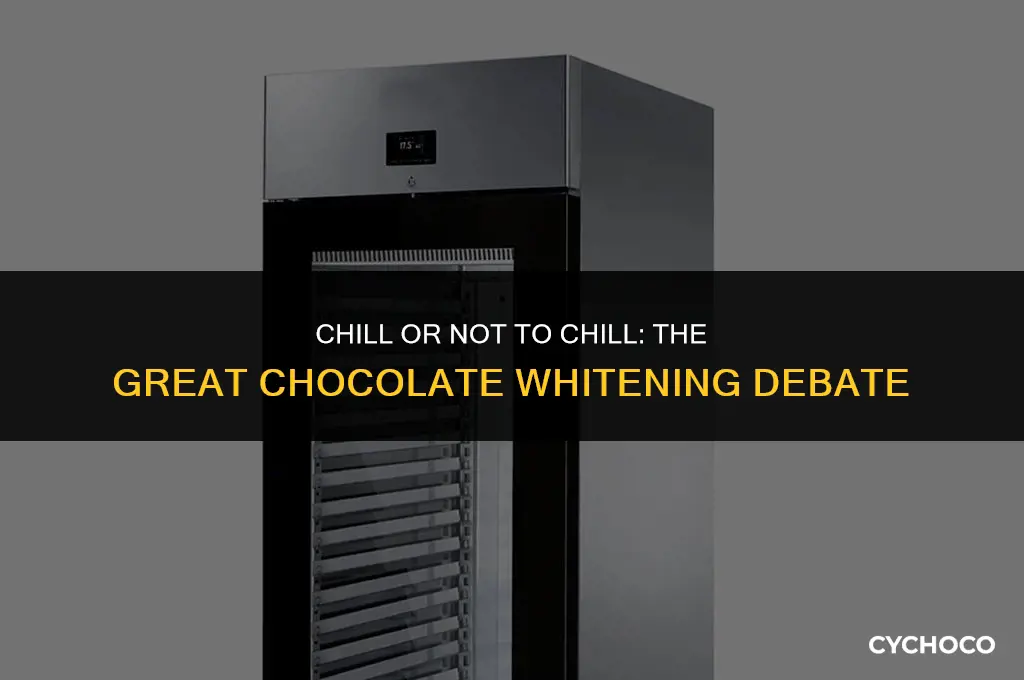 does chocolate go white in the fridge