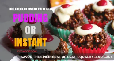 Unveiling the Secret: Chocolate Krackle's Pudding Dilemma