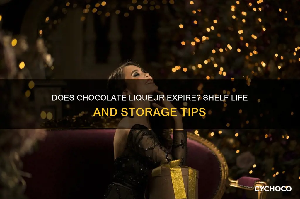 does chocolate liqueur go bad