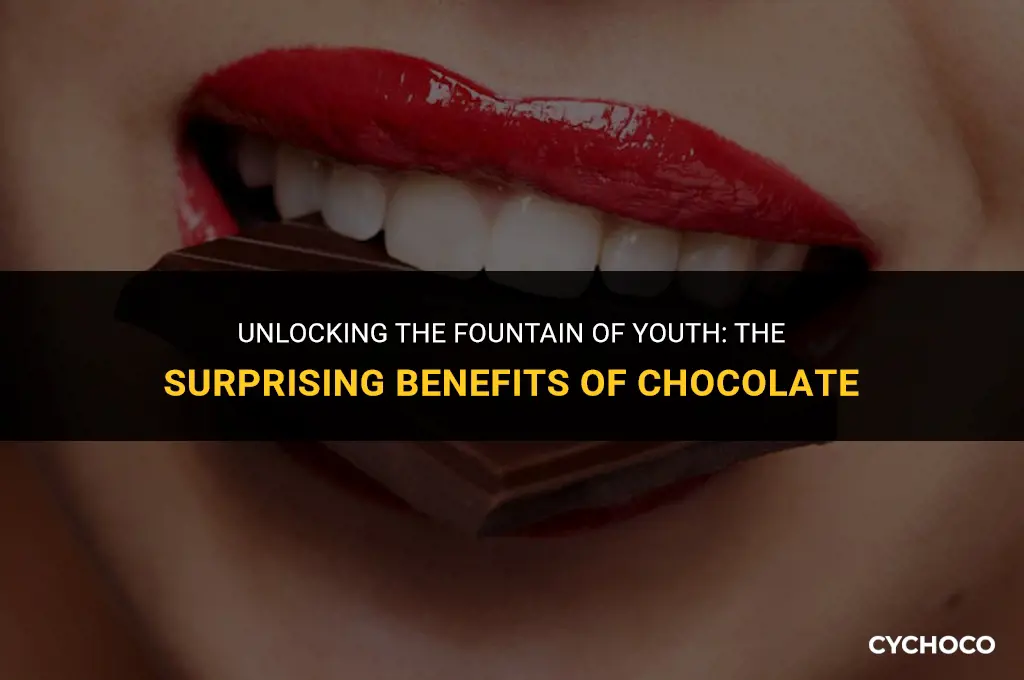 does chocolate make you look younger
