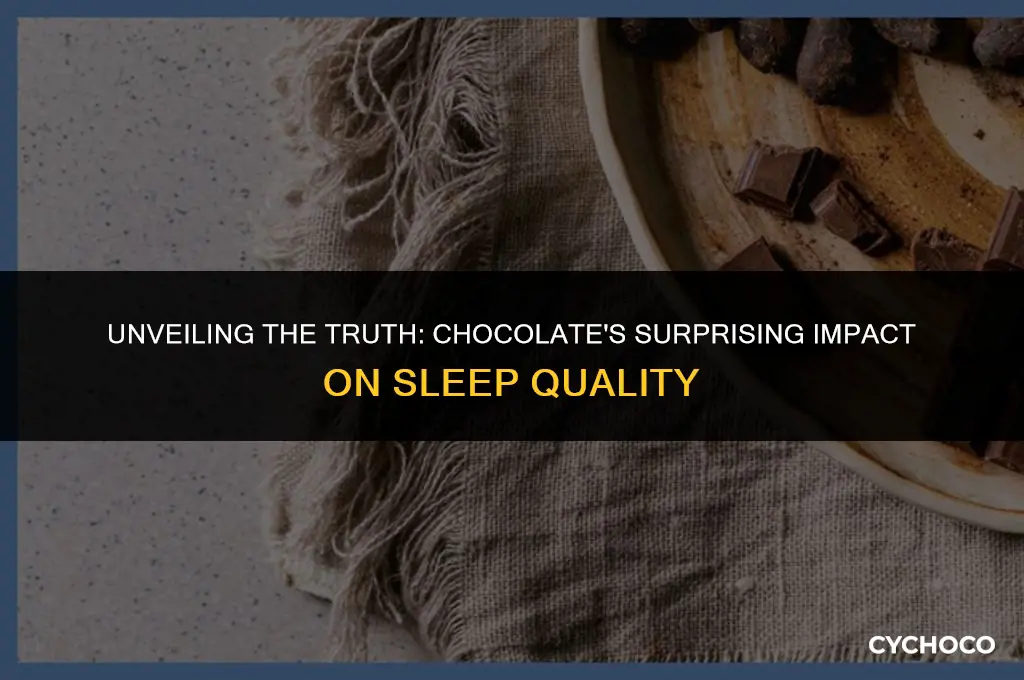 does chocolate make you sleepy