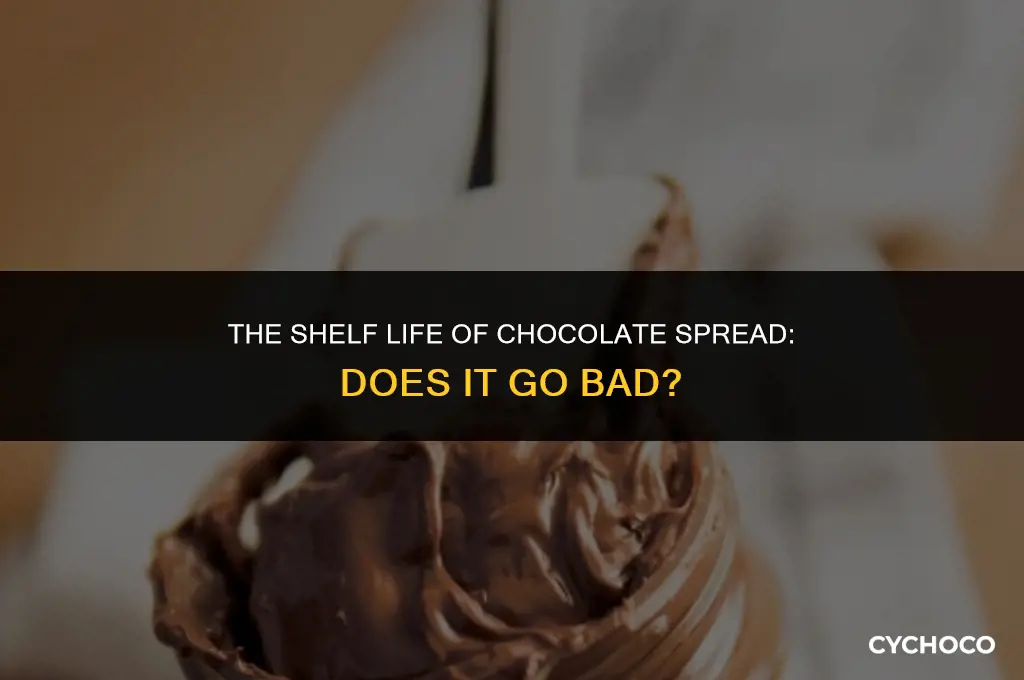 does chocolate spread go bad