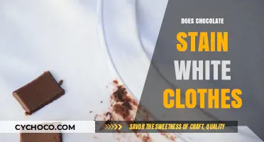 The Bitter Truth: How to Remove Chocolate Stains from White Clothes