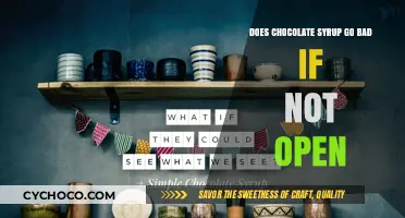 The Shelf Life of Chocolate Syrup: Does It Go Bad If Not Opened?