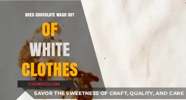 Chocolate Stains on White Clothes: A Comprehensive Cleaning Guide
