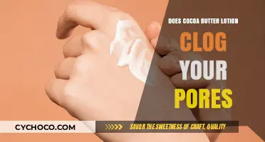 Unveiling the Truth: Cocoa Butter Lotion and Your Pores