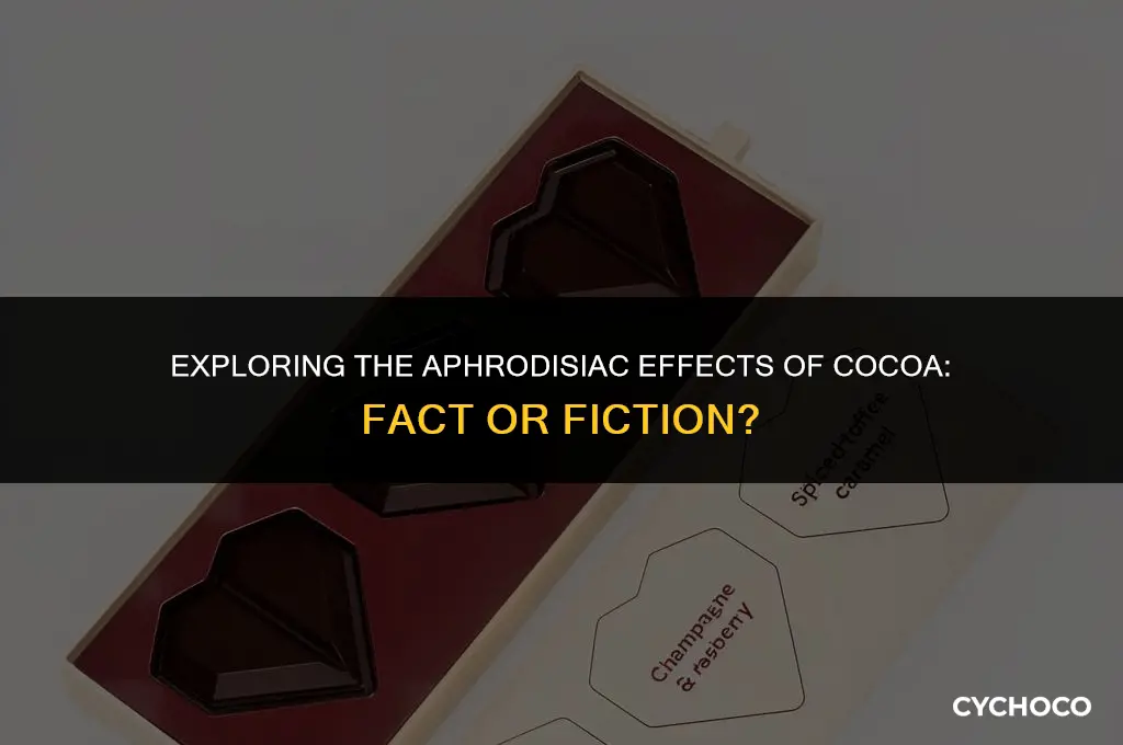 does cocoa make you horny