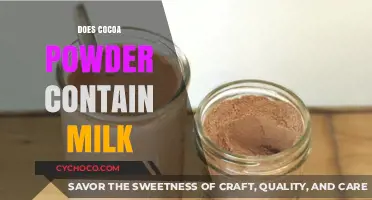 Does Cocoa Powder Contain Milk? Unraveling the Dairy-Free Mystery
