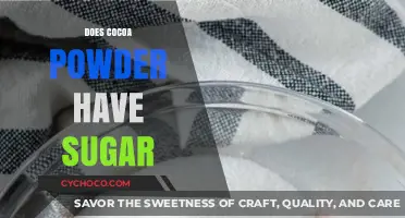 Sweet or Not: The Truth About Cocoa Powder's Sugar Content