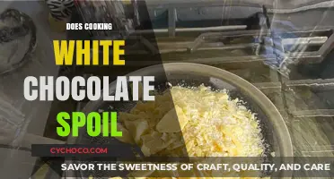 The Shelf Life of White Chocolate: Does Cooking Affect Its Spoilage?