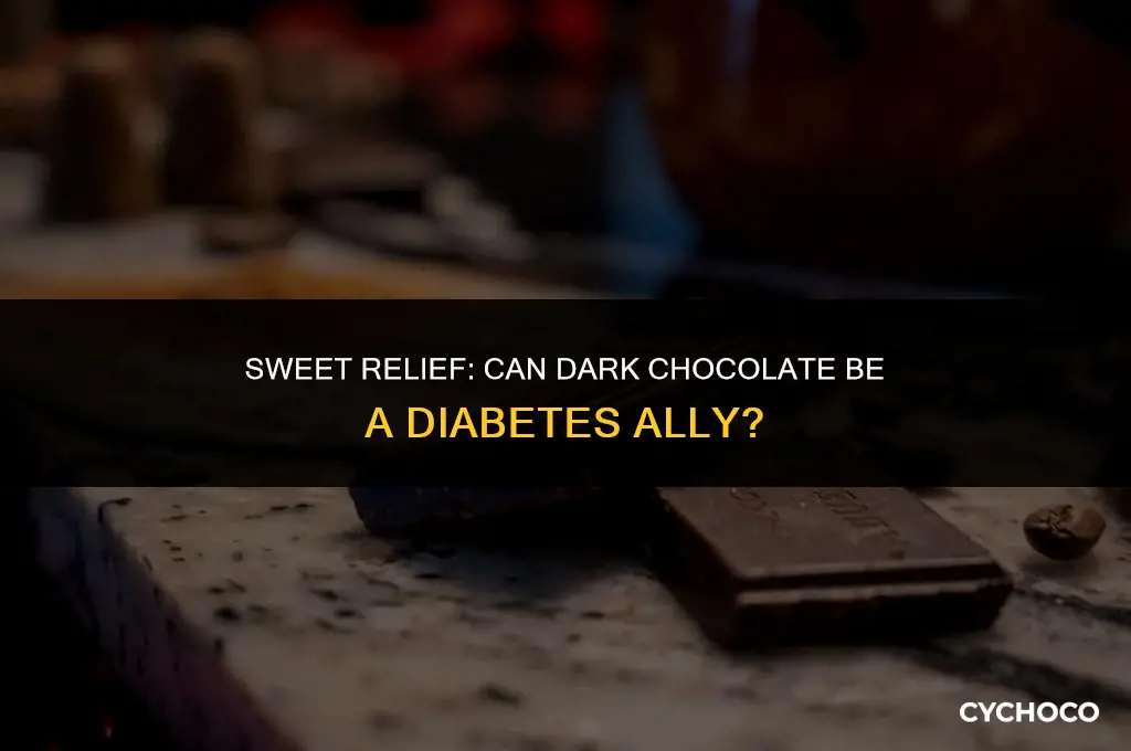does dark chocolate help diabetes