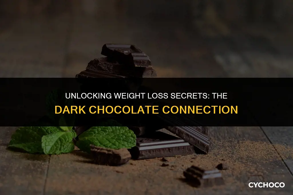does dark chocolate help you lose weight