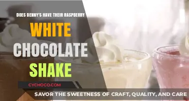 Indulge in Denny's Irresistible Raspberry White Chocolate Shake Delight
