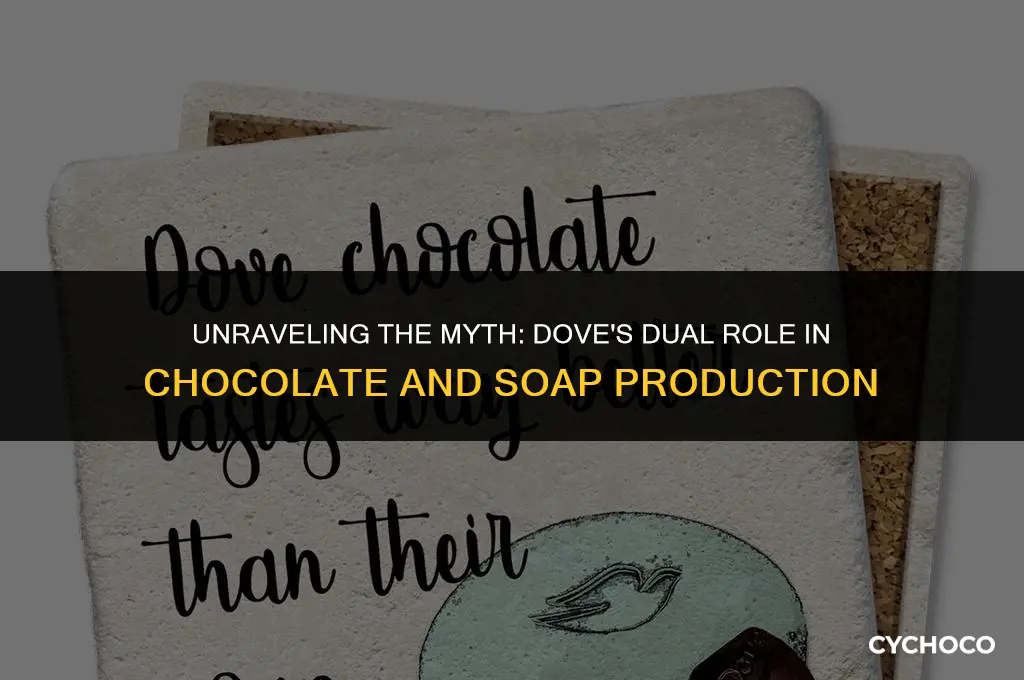 does dove make chocolate and soap