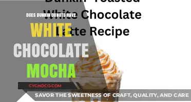 Does Dunkin' Donuts Offer White Chocolate Mocha? Find Out Here