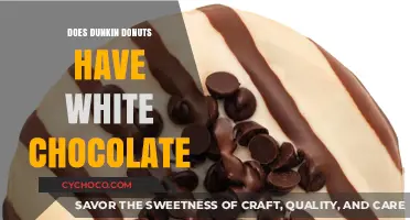 Indulge in Dunkin': Discovering the Truth About White Chocolate