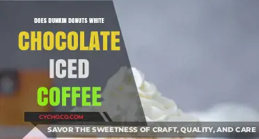 Exploring Dunkin' Donuts White Chocolate Iced Coffee: A Flavorful Journey